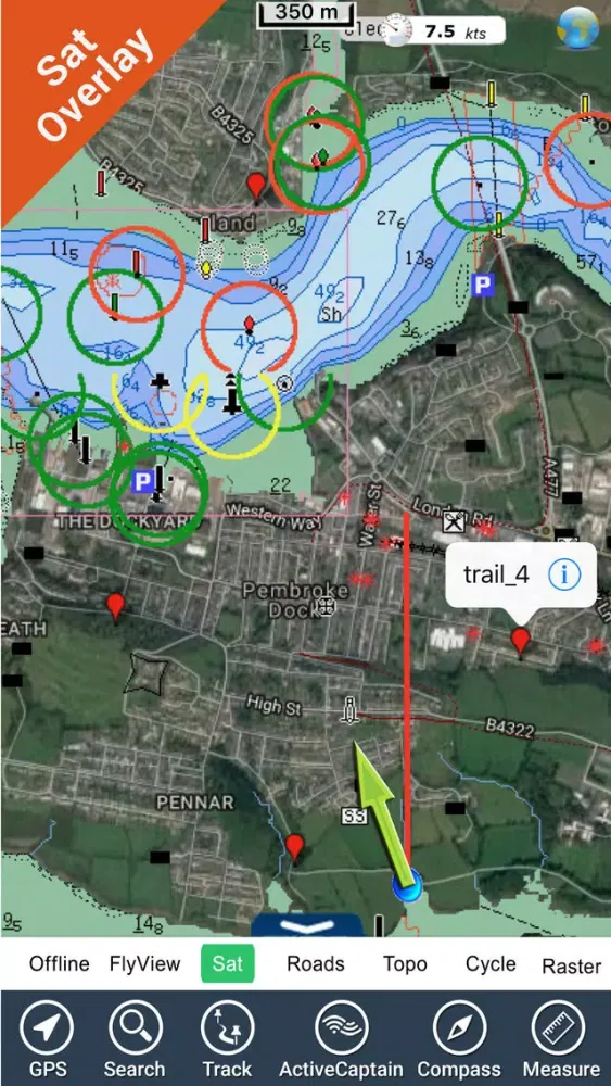 Pembrokeshire Coast NP GPS Map应用截图