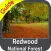 Redwood National Park gps and outdoor map