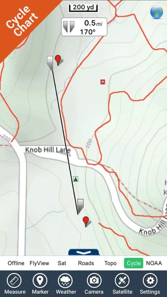 Shawnee National Forest - GPS Map Navigator Screenshots