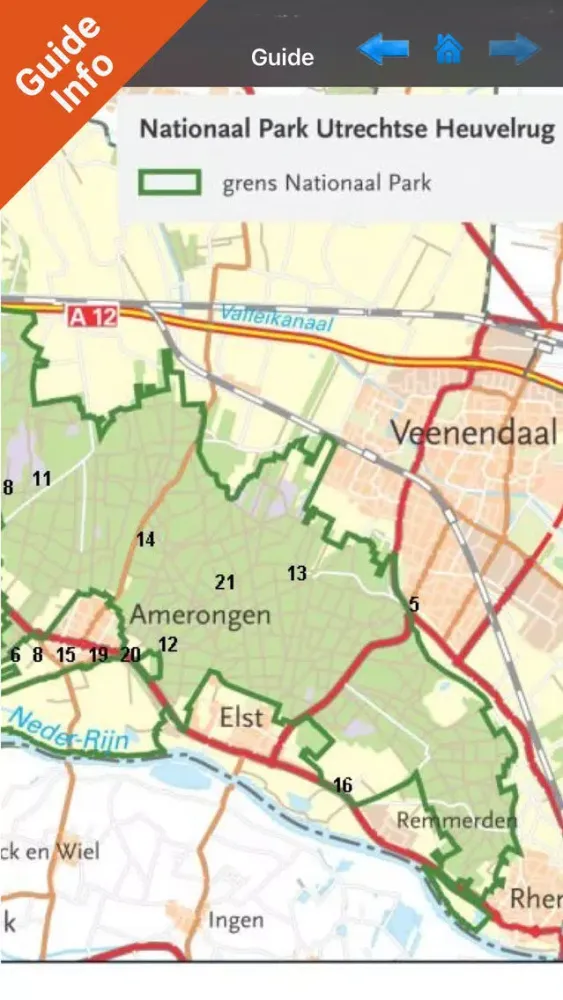Скриншоты Utrechtse Heuvelrug NP GPS Map