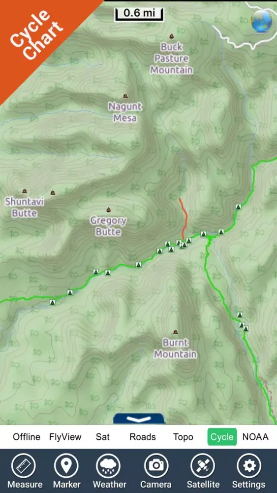Zion National Park - GPS Map Navigator Screenshots