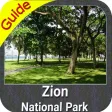 Zion National Park gps and outdoor map with Guide