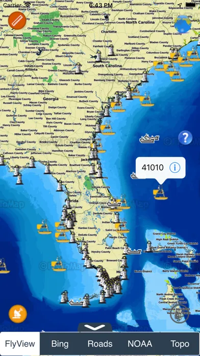NOAA Buoys - Charts & Weather Screenshots