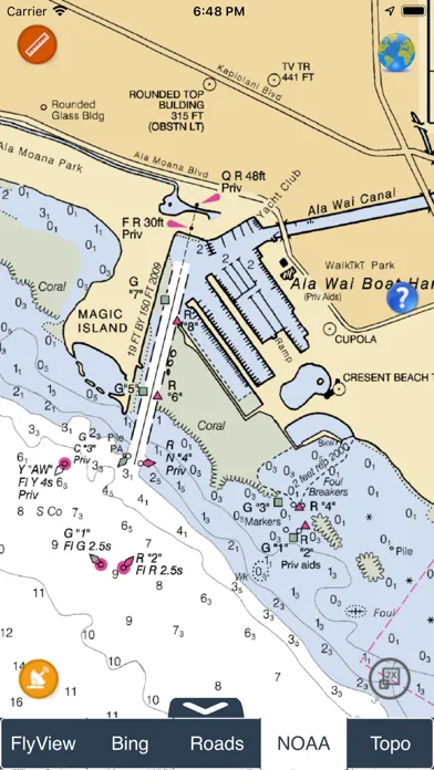 NOAA Buoys - Charts & Weather Screenshots