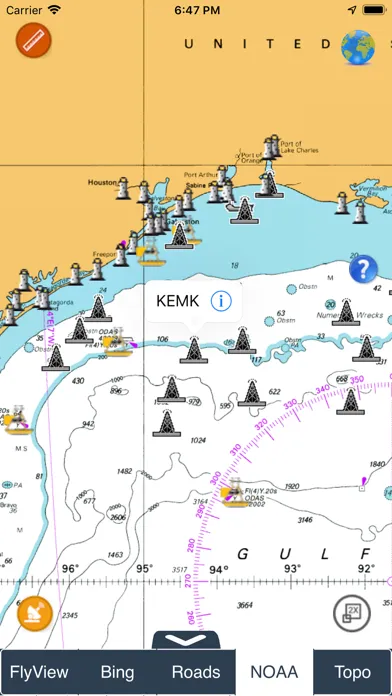 NOAA Buoys - Charts & Weather Screenshots