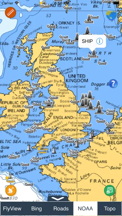 NOAA Buoys - Charts & Weather Screenshots