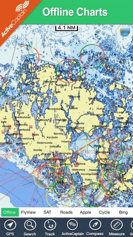 Aaland Islands - GPS map offline charts Navigator Screenshots