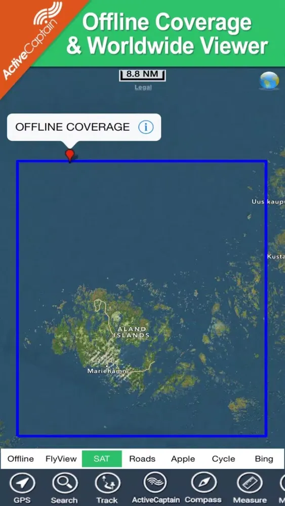 Aaland Islands - GPS map offline charts Navigator Screenshots