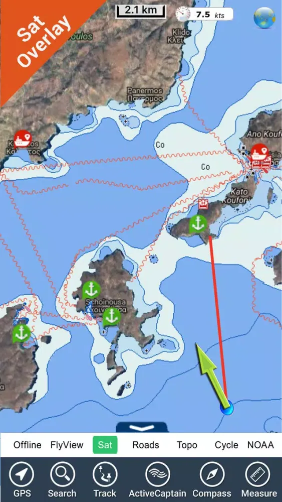 Ảnh chụp màn hình của Bali - GPS Map Navigator