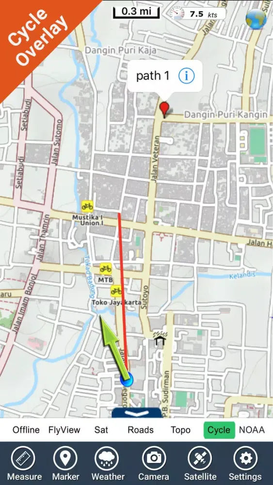 Ảnh chụp màn hình của Bali - GPS Map Navigator