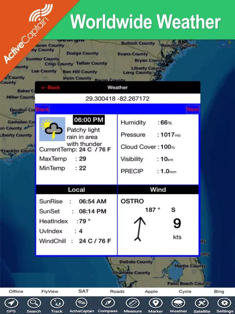 Zrzuty ekranu Strait of Bonifacio HD charts iPad 