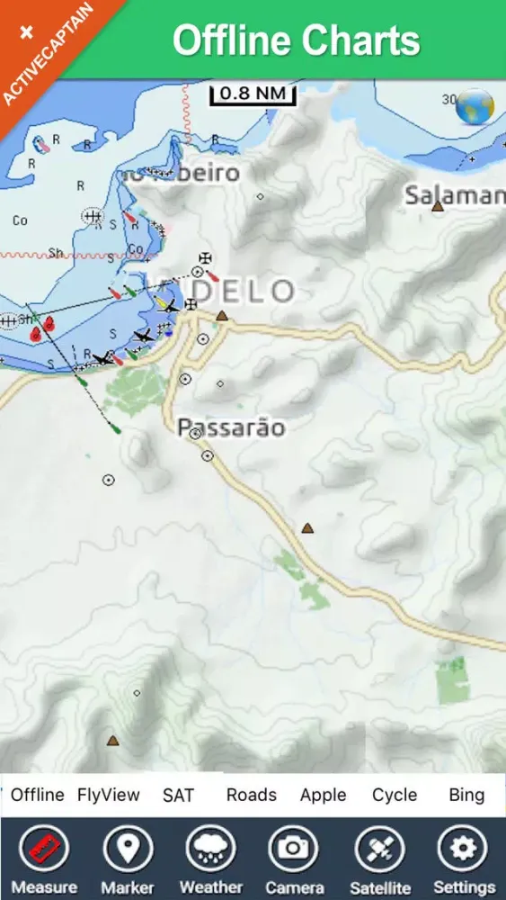 Скриншоты Cape Verde Islands charts GPS map Navigator