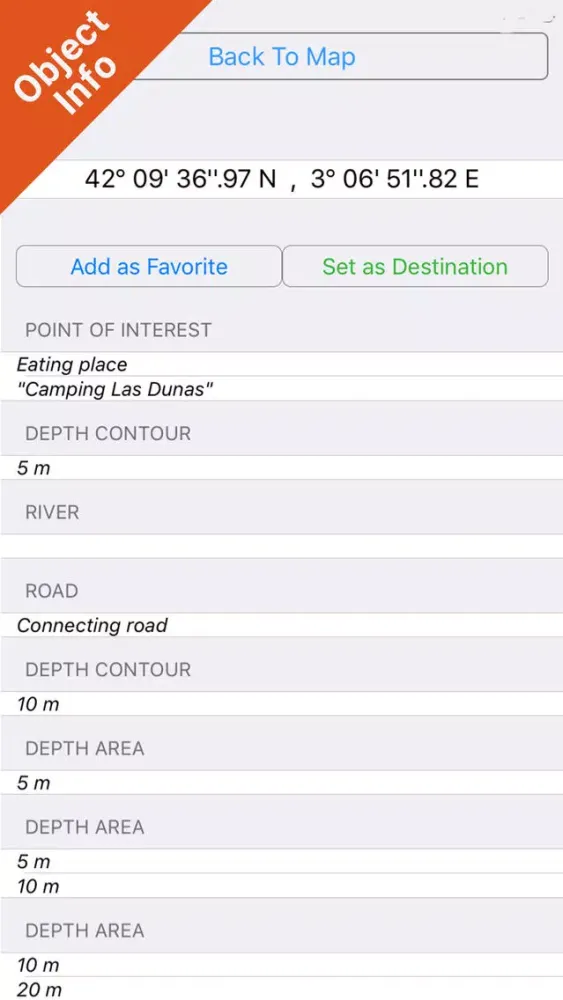 Costa Brava GPS outdoor Charts Screenshots