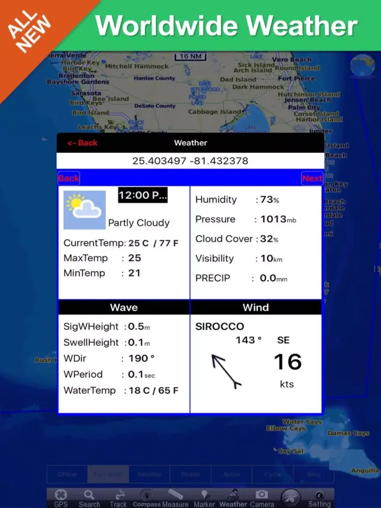 Ảnh chụp màn hình của Cuba HD - GPS Map Navigator iPad 
