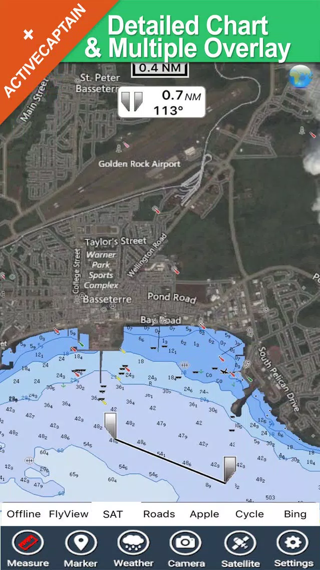 Grenadines & Grenada HD charts Screenshots