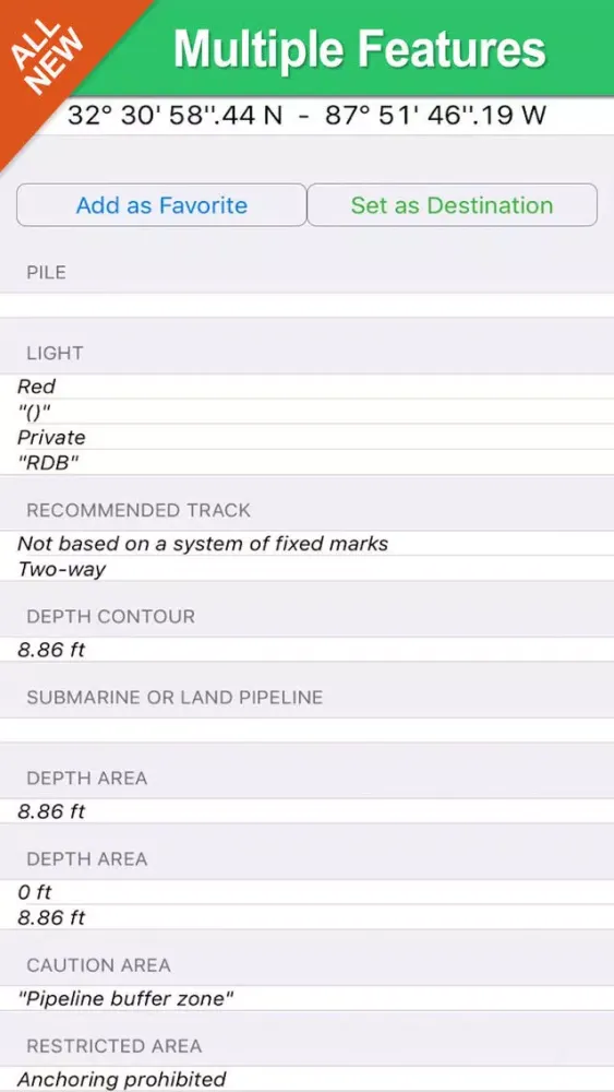 Capturas de tela do Grenadines & Grenada HD charts