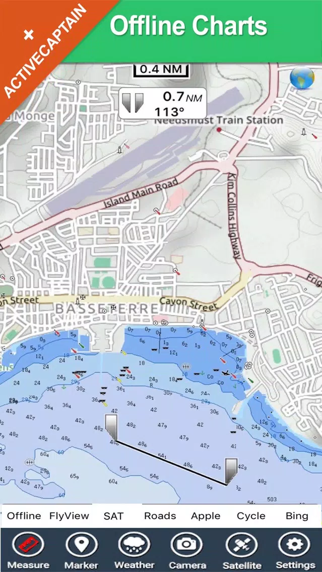 Grenadines & Grenada HD charts Screenshots