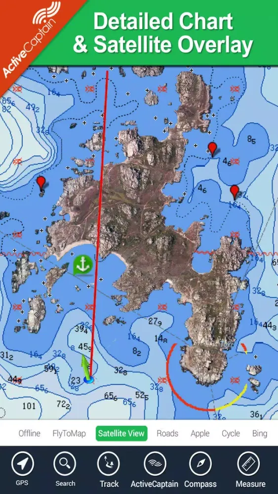 New Caledonia - GPS Map Navigator Screenshots