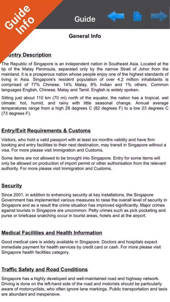 Captures d'écran de Singapore - GPS charts offline maps Navigator