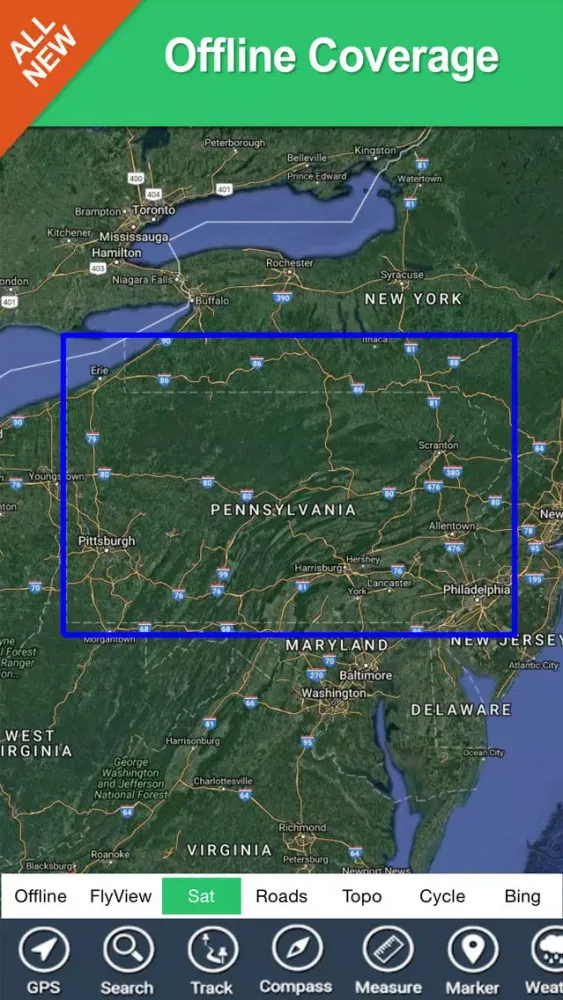 Captures d'écran de Hunting Maps - Pennsylvania