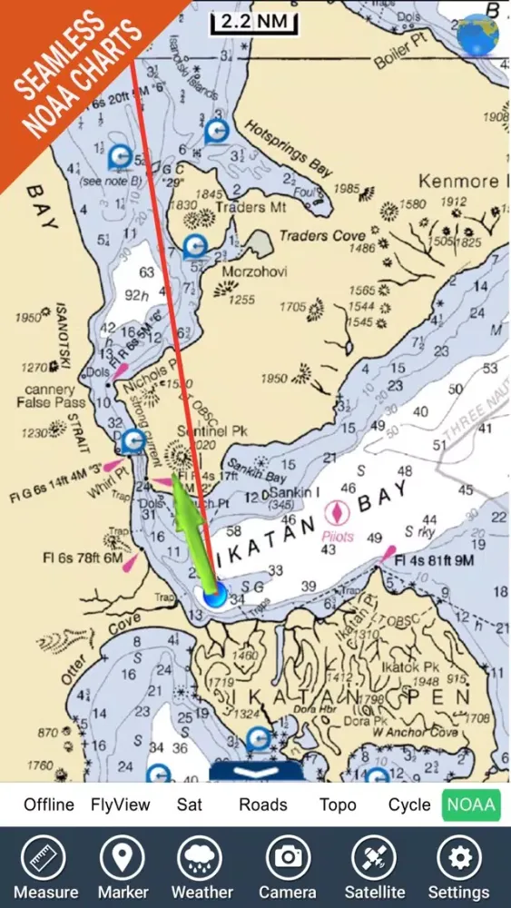 Alaska North West HD - GPS Map Navigator Screenshots