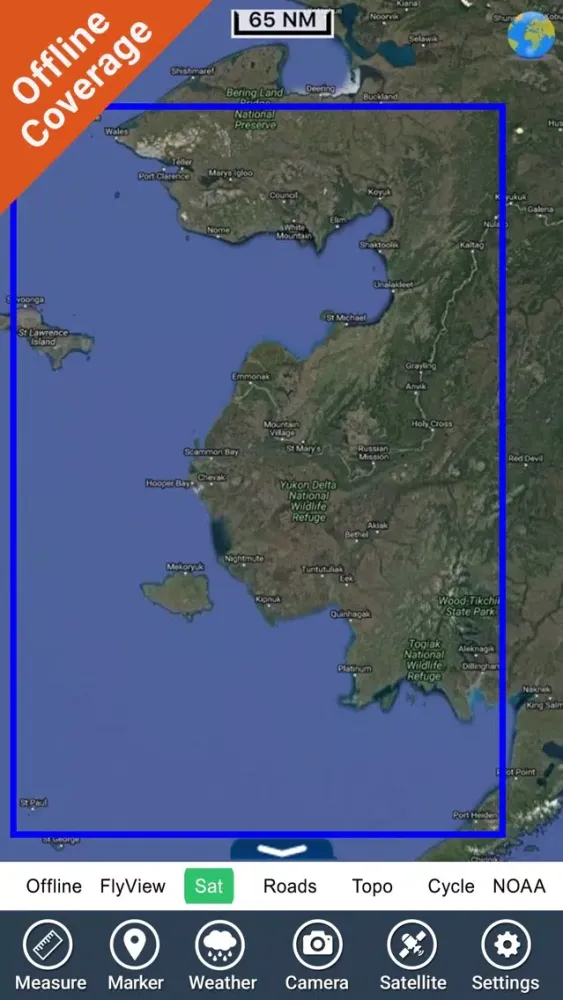 Alaska North West HD - GPS Map Navigator Screenshots
