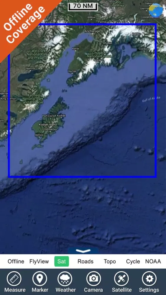 Boating Alaska South West GPS maps sailing charts Screenshots