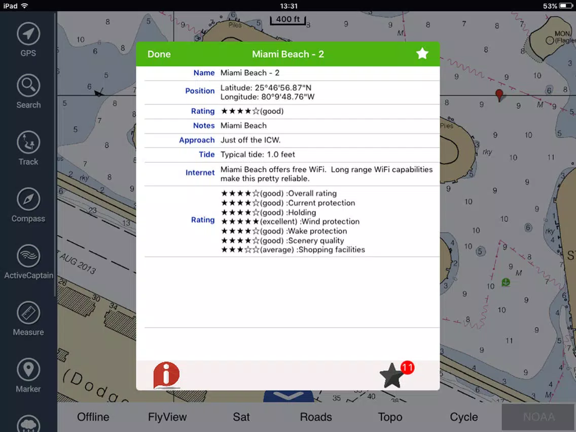 Boating USA HD Nautical Charts iPad  Screenshots