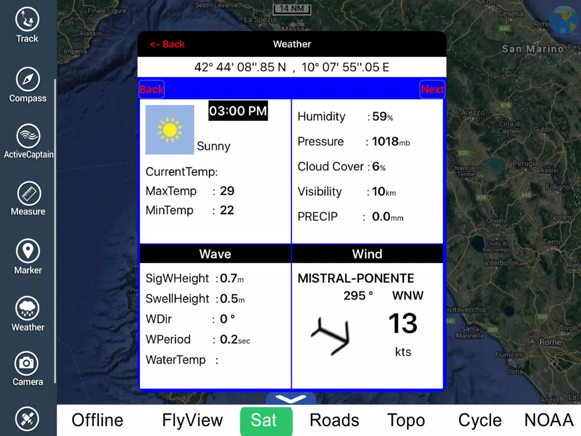 Boating USA HD Nautical Charts iPad  Screenshots