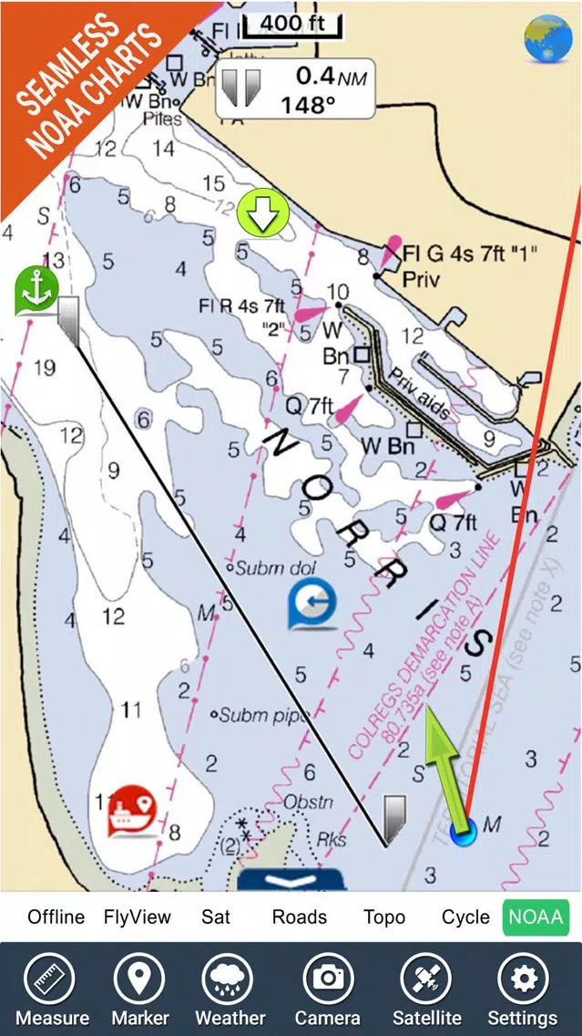 Boating USA HD Nautical Charts Screenshots