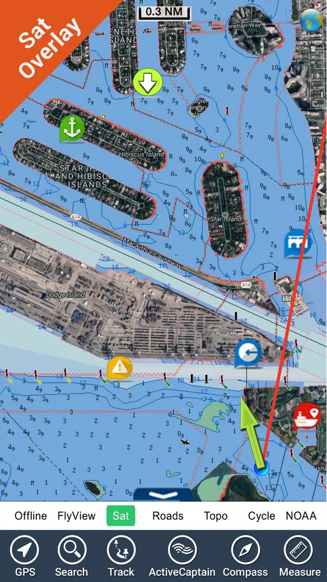 Boating USA HD Nautical Charts Screenshots