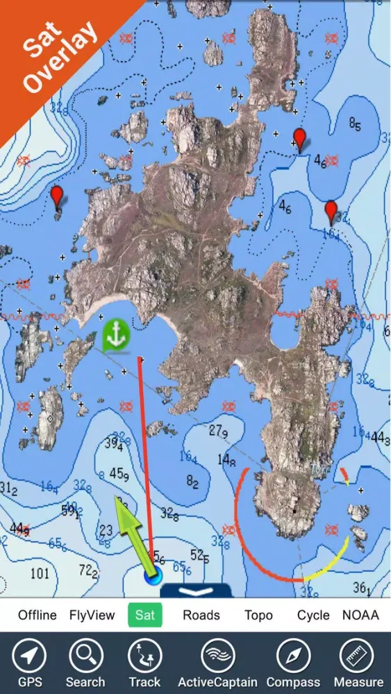 Marine : Belgium HD - GPS Map Navigator Screenshots