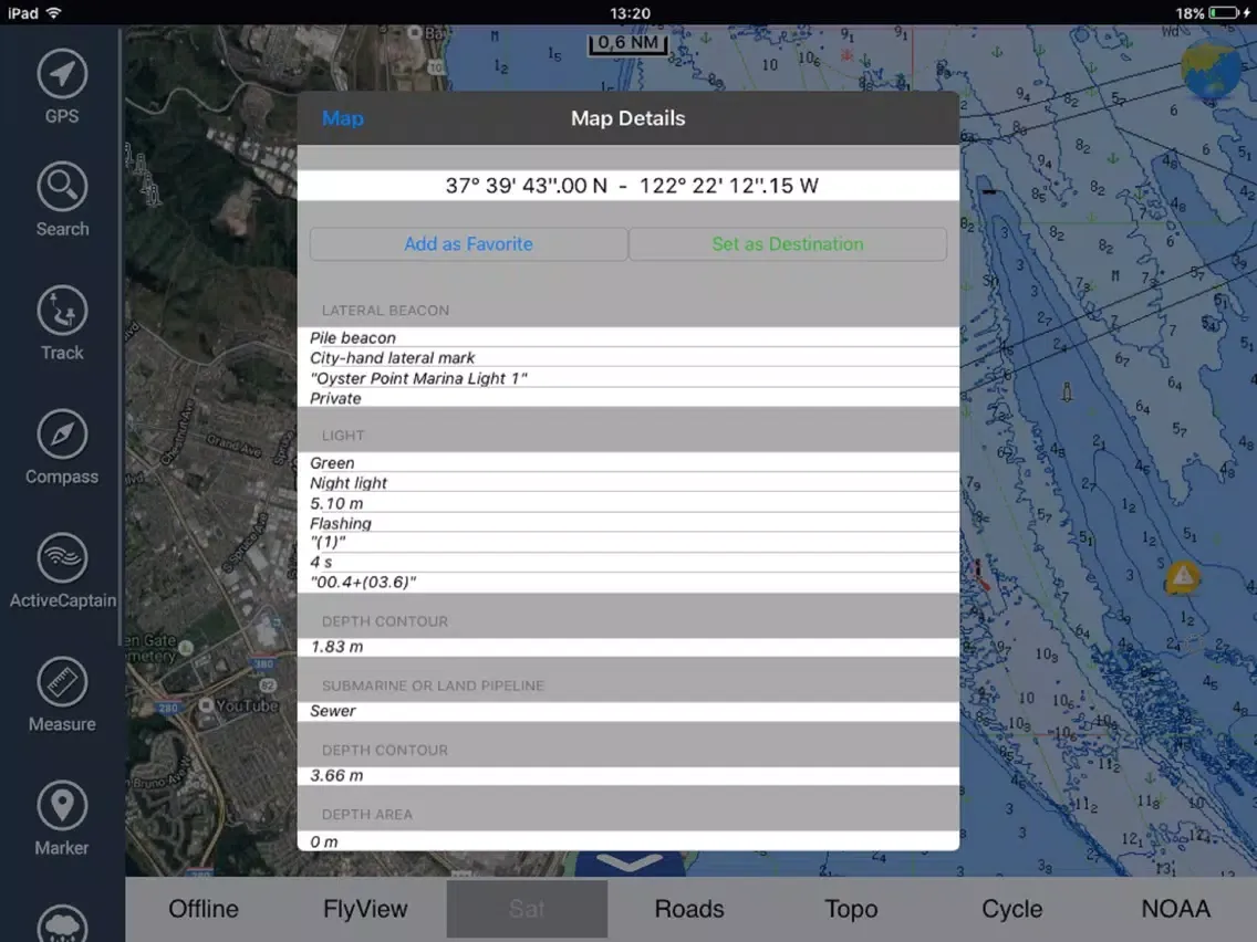 California Nautical Charts HD iPad  Ekran Görüntüleri