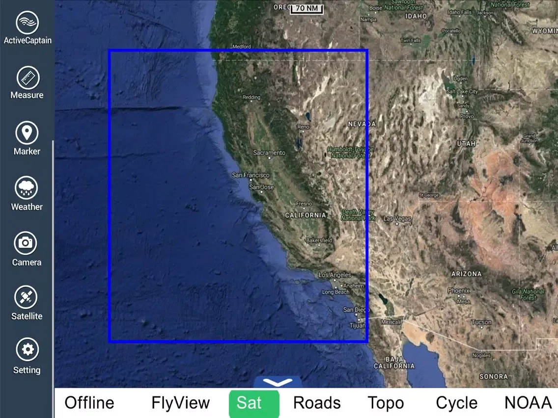 California Nautical Charts HD iPad  Ekran Görüntüleri