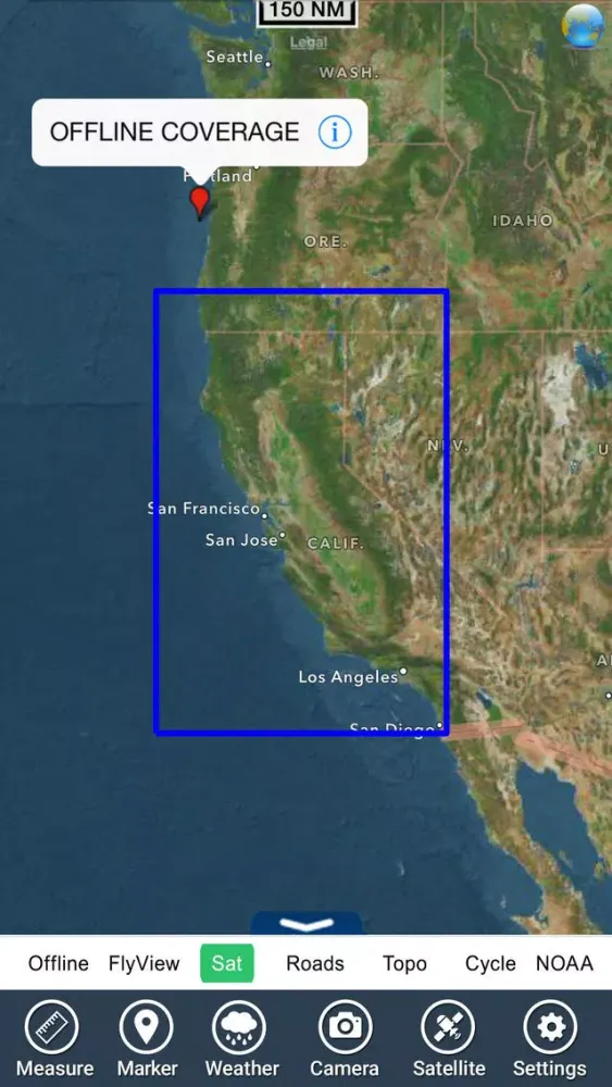 California Nautical Charts HD Ekran Görüntüleri
