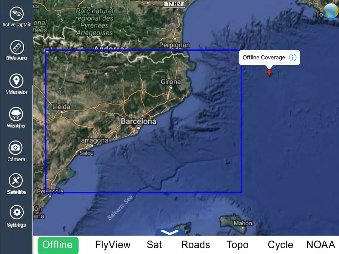 Marine: Catalonia (Spain) HD - GPS Map Navigator iPad  Ekran Görüntüleri