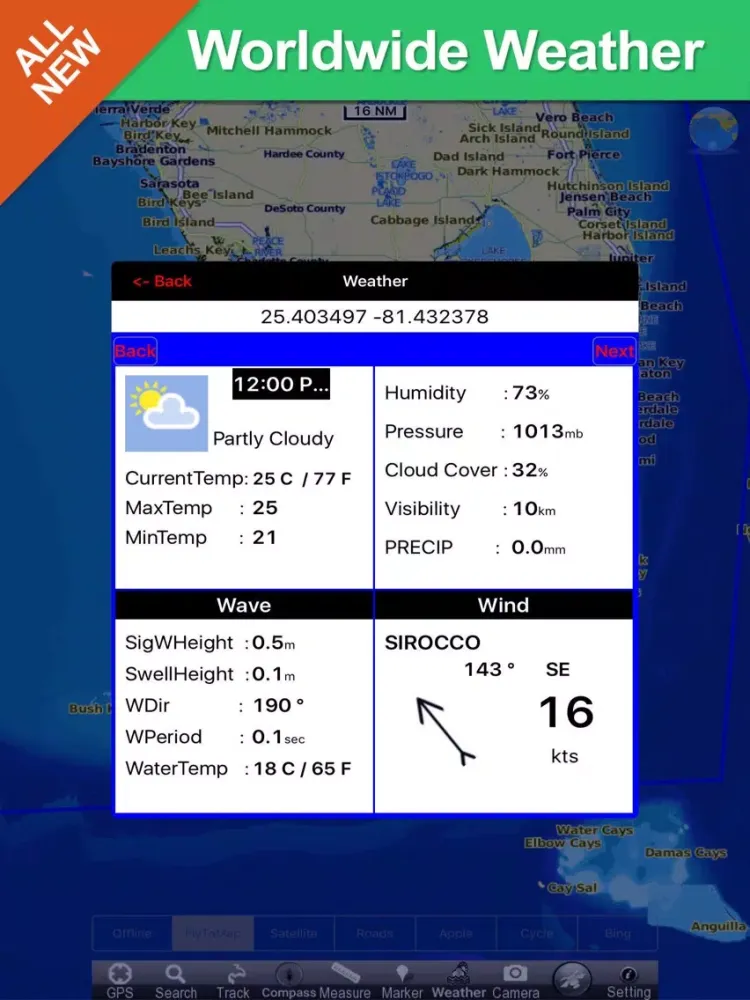 Zrzuty ekranu Marine: Cherbourg to channel island-solent HD - GPS Map Navigator iPad 