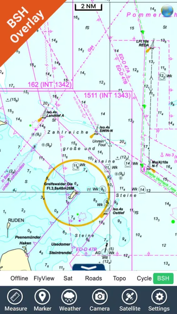 تصاویر Marine: Germany - GPS Map Navigator