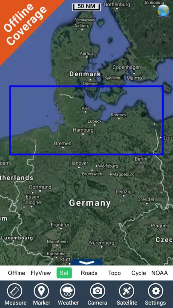 تصاویر Marine: Germany - GPS Map Navigator