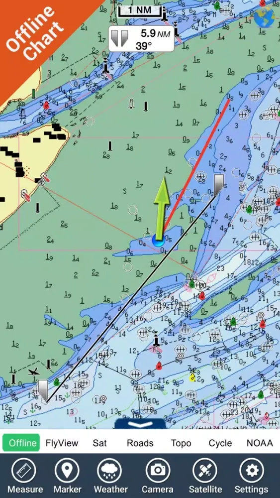 تصاویر Marine : London - Thames HD - GPS Map Navigator