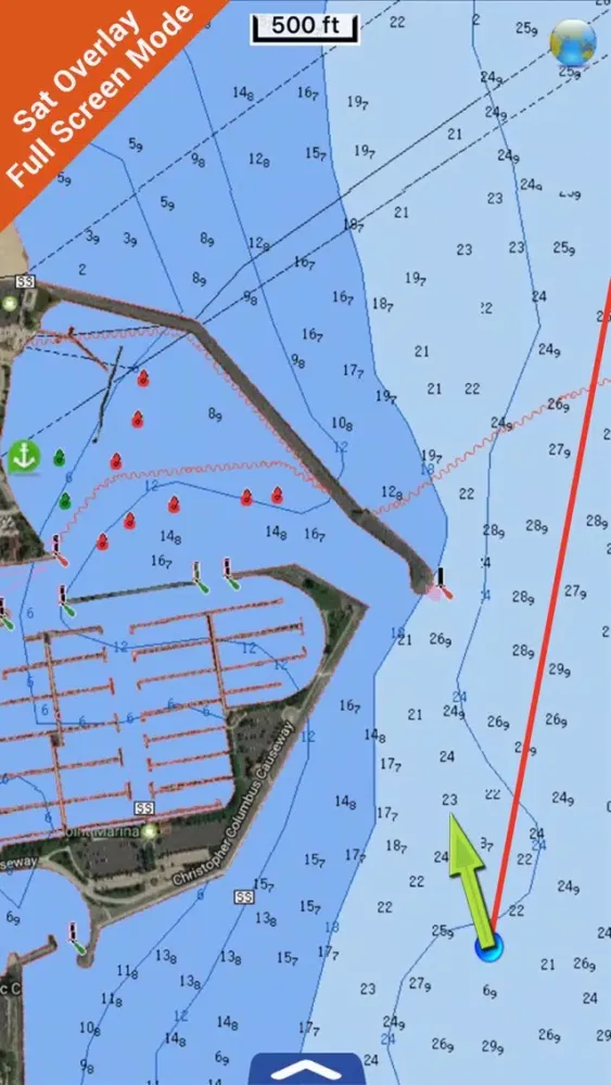 Michigan Lakes Fishing Charts 스크린샷
