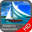 Delaware to Massachusetts HD - GPS chart Navigator Delaware to Massachusetts HD - GPS chart Navigator