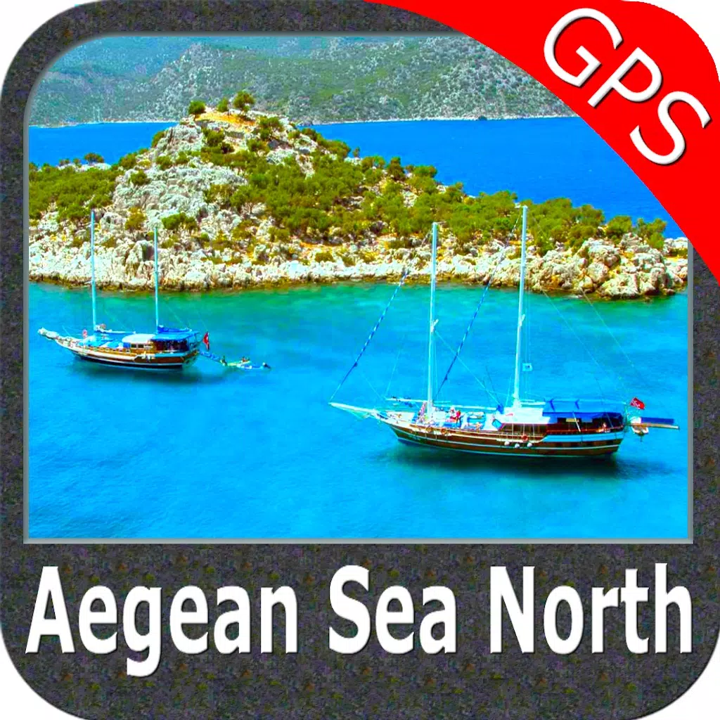 Marine: Aegean Sea (North) - GPS Map Navigator