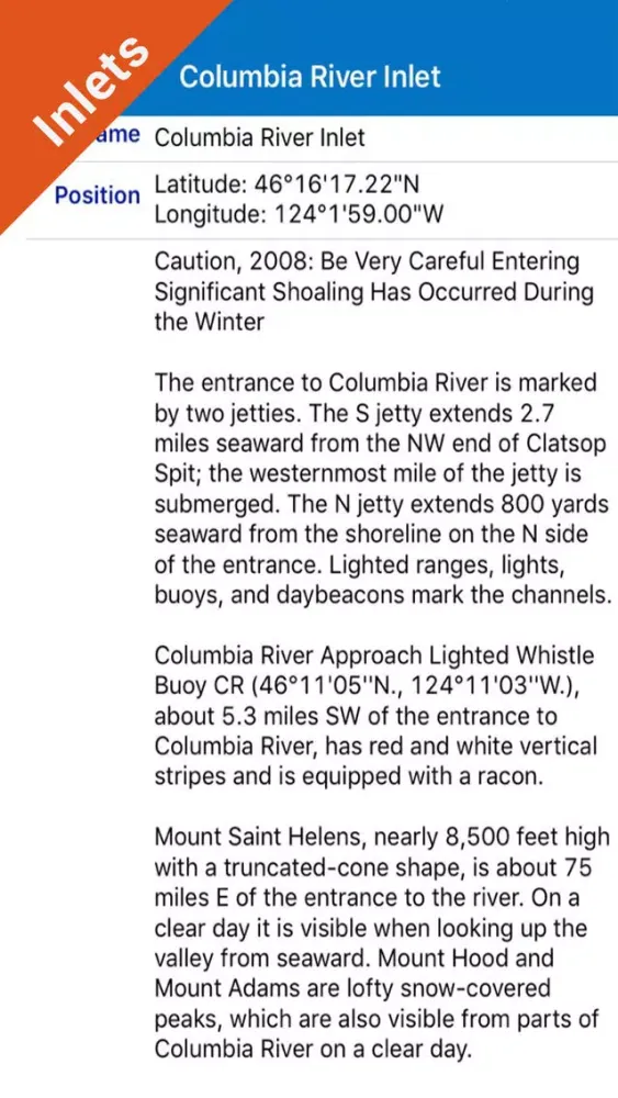 Captures d'écran de Boating Oregon to Washington