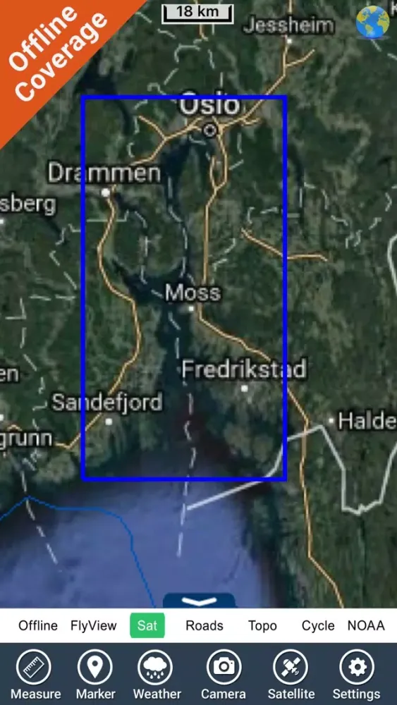 Oslo Fjord GPS Nautical Charts Ekran Görüntüleri