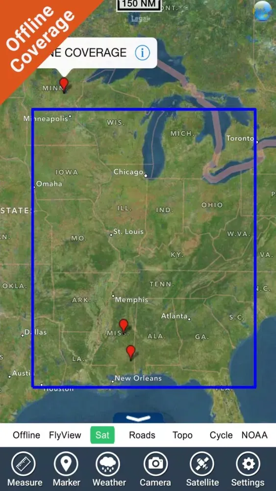 US Rivers HD GPS Map Navigator Screenshots