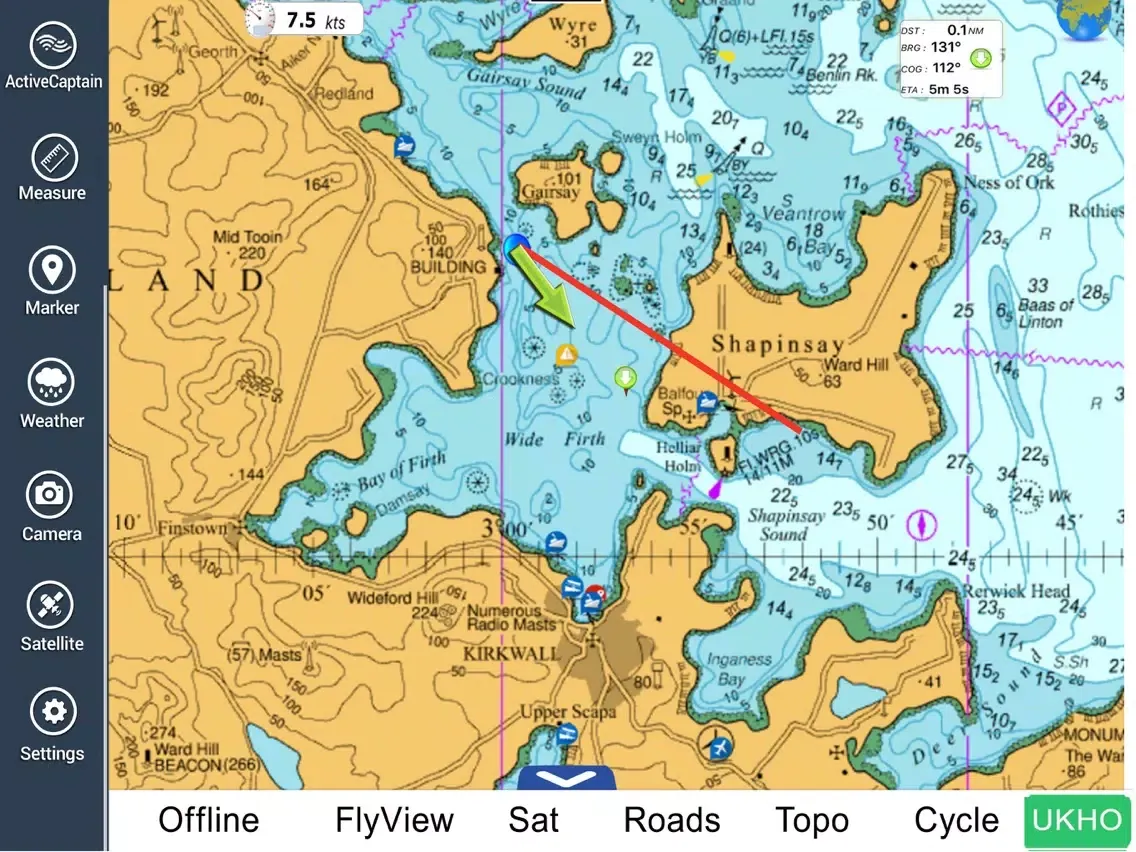 Screenshot di Scotland Nautical Chart HD GPS iPad 