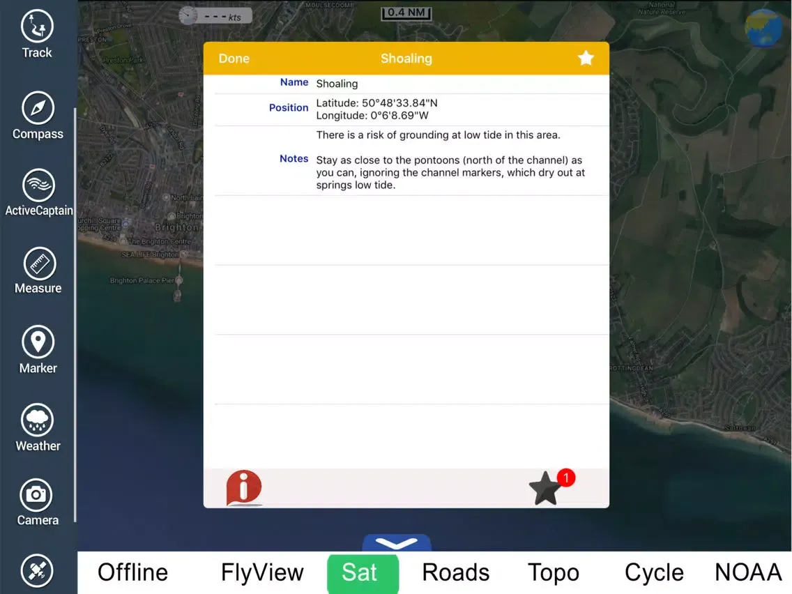 Screenshot di Scotland Nautical Chart HD GPS iPad 
