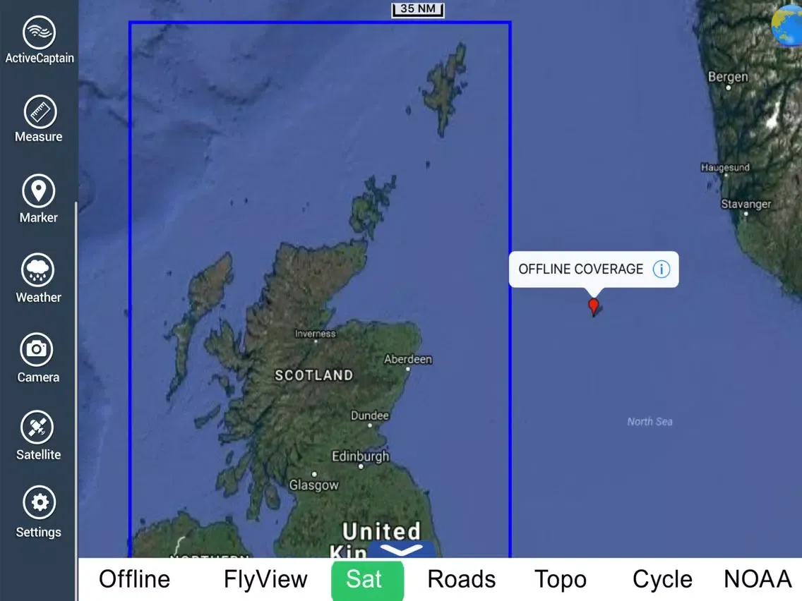 Screenshot di Scotland Nautical Chart HD GPS iPad 