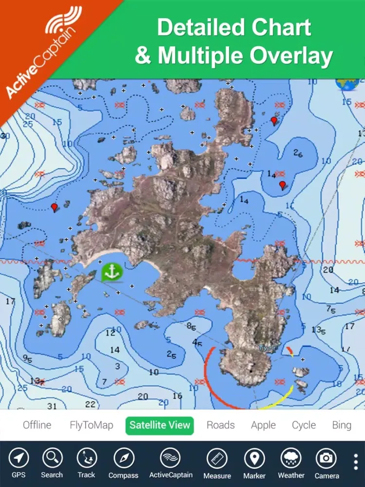 صور Marine: South Africa HD - GPS Map Navigator iPad 
